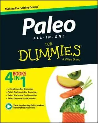 Paleo All-In-One For Dummies - Paperback By Petrucci Kellyann - GOOD • $4.65