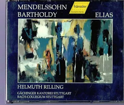 Hanssler 2 Cd Helmuth Rilling - Mendelssohn Elijah • £7.90