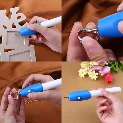 Electric Engraving Pen Engraver For Jewelry Metal Glass Carve DIY Tool  • $6.99