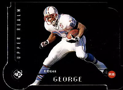 1998 Upper Deck UD3 #165 Eddie George Die Cuts #/1000 • $1.99