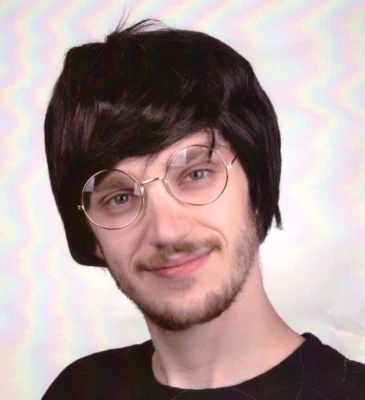 $15 • Buy Men's Fashion Wig 20s 50s 60s 80s Brand New Black Wig Fancy Dress Up