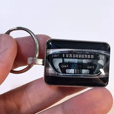 Vintage 1953 1954 1955 Ford F100 Truck 90 Mph Speedometer Rectangle Keychain • $21.83