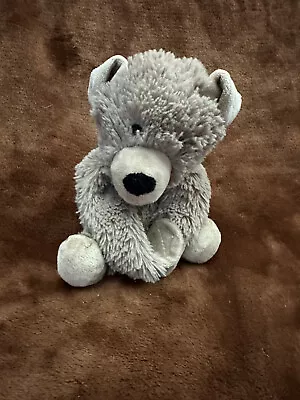 Warm And Cozy Grey Bear? Microwavable Soft Toy Plush • £9.95