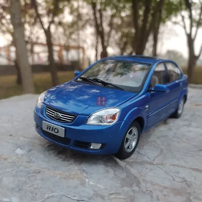 $119.99 • Buy 1/18 Chinese Kia Rio Blue Color Diecast - Old Model, Paint Isn't 100% Perfect
