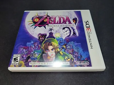 The Legend Of Zelda: Majora's Mask Nintendo 3DS NRMT Condition COMPLETE N Box • £81.11