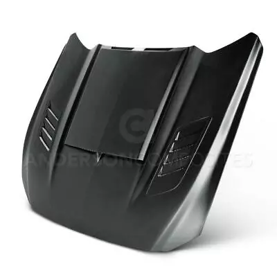 Fiberglass Hood FOR 15-17 FORD MUSTANG RAM AIR AC-HD15FDMU-AB-GF • $845