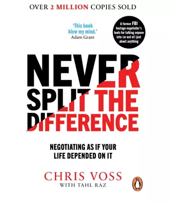 NEW Never Split The Difference Book By Chris Voss And Tahl Raz • $22.80