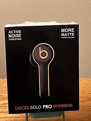 New Beats By Dre Solo Pro 6 Wireless In-Ear Buds-Black/Gold-Sealed! • $42