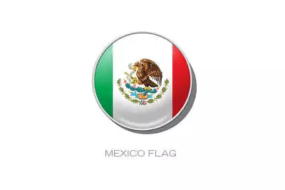 RaceDots: Magnetic Race Number Positioning System 4-Pack (Mexico Flag) • $21.95