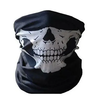 Ghost Biker Skull Hood Face Mask Motorcycle Ski Balaclava CS Sport Helmet • $3.25