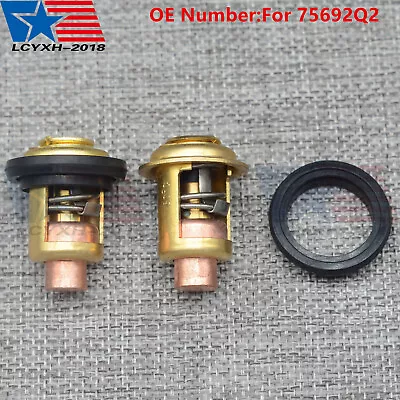 2 Pack Set Thermostat Seal For Mercury 125 135 140 150 175 200 22 HP 143F Degree • $14.99