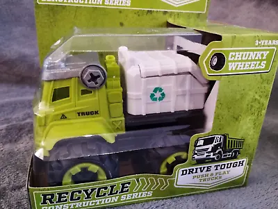 Toy Recycle Construction Waste  Garbage Truck Car • £8.50