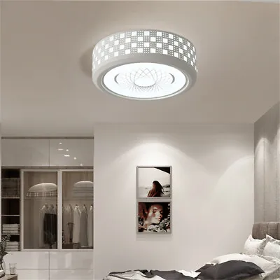 Modern Dimmable LED Ceiling Lights Dining Living Room Bedroom Pendant Wall Lamps • £15.99