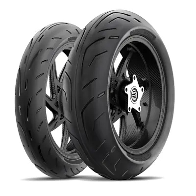 180/55-17 + 120/70-17 MMT® Motorcycle Tire SET 180/55ZR17 + 120/70-17 (2 TIRES) • $157.50