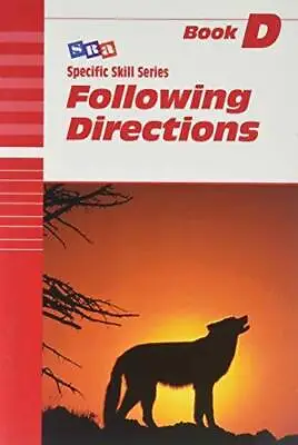 $9.14 • Buy SRA Specific Skills Series: Following Directions Book D - Paperback - VERY GOOD