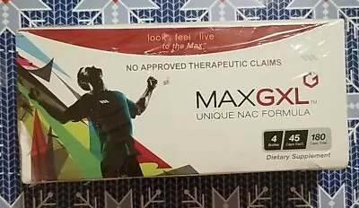  MaxGXL Unique NAC Formula 180 Capsules Dietary Supplement Exp 6/24 • $160