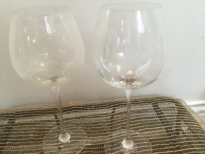 2 Mikasa Cheers Collection 21 Oz White Wine Chardonnay Glass • Horizontal /verti • $48.74
