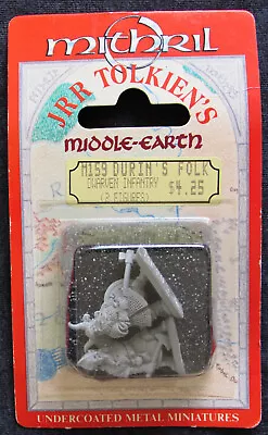 Durin's Folk Dwarven Infantry M159 Mithril Miniatures Middle-Earth LOTR MERP D&D • $24.95