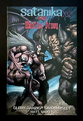 Satanika Versus Morella's Demon #1 Hi-Grade By Danzig & Bisley Verotik 2019 • $12.74