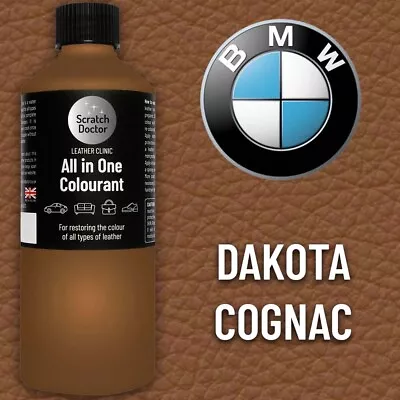 Leather Paint COGNAC BMW Car Seat And Interior All In One 250ml Dye Repairing • £16.95