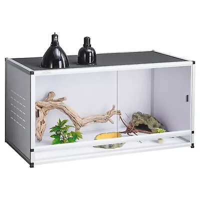 Reptile Terrarium Large Enclosure 120 Gallon 48  X 24  X 24  Low Habitat Lock • $329.99