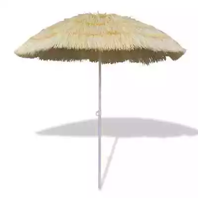 Tilt Beach Umbrella 185cm Hawaii Style Sun Protection Parasol Sunshade VidaXL • $67.99
