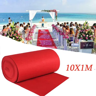 Red Carpet VIP Aisle Floor Runner Hollywood Awards Oscars Wedding Party 10X1M • £20