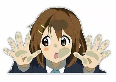 K-On! Yui Hirasawa Anime JDM Car Decal Sticker 021 • $8.99