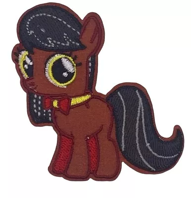 My Little Pony Patch Ironing Painting Patches Applique Brown Bow Horse • £5.11