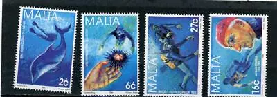 Malta 1998 Fish Scott# 946-9 Mint NH • $2.15