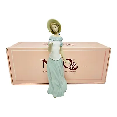 $130.46 • Buy NAO BY LLADRO The Butterflies Dance Lady Figurine # 1398 In Box Vintage