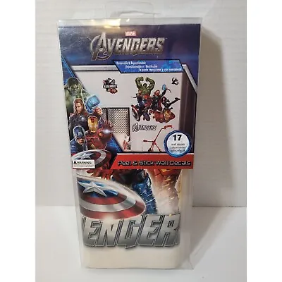 Marvel Avengers Wall Decals Vinyl Wall Stickers Peel Stick Room Decor Superhero • $10