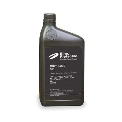 $19.17 • Buy ELMO RIETSCHLE 75175001 Vacuum Pump Oil, 1 Qt, Bottle