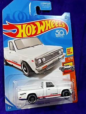 Hot Wheels Mazda Repu Truck HW Hot Trucks #1/10 White 50 Years Best For Track • $6.90