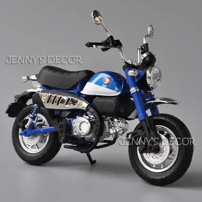 1:12 Scale Diecast Model Motorcycle Toys Honda Monkey125 Miniature Replica • $9.90