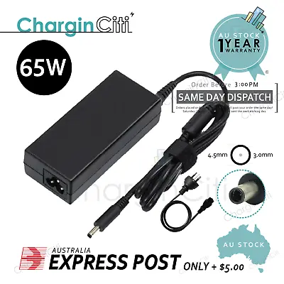 65W 19.5V 3.34A Laptop Charger AC Adapter For Dell Inspiron 15 3000 5000 Series • $20.79