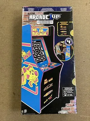 Arcade1Up Ms Pacman Arcade Machine With 4 Games No Riser New In Box Sealed Nib • $424.95