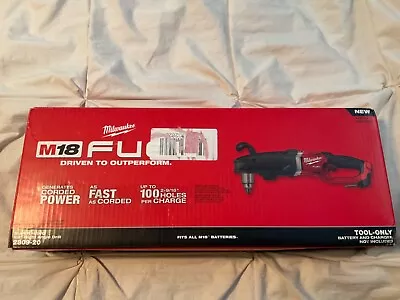 Milwaukee 2809-20 M18 FUEL Super Hawg 1/2  Right Angle Drill - (TOOL ONLY).  • $375