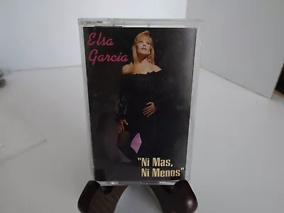 Signed Autograph Elsa Garcia  Ni Mas Ni Menos   Cassette Latin Tejano Texmex Pop • $150