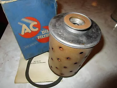 NOS AC Oil Filter Element 1948-1960 Dodge Truck 1947-53 Massey Harris 44 Tractor • $33.64