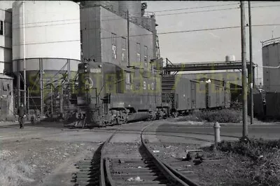 BO Baltimore & Ohio EMD GP9 Locomotive #6654 - Vintage Railroad Negative • $19.45