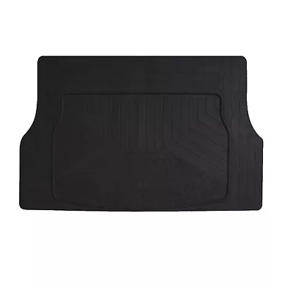 OMAC All Weather Rubber Trunk Cargo Liner Floor Mats Black For Cars • $39.90