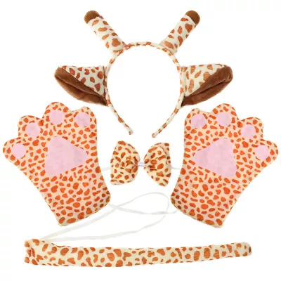  Short Plush. Giraffe Headband Child Animal Costume Delicate • £6.96