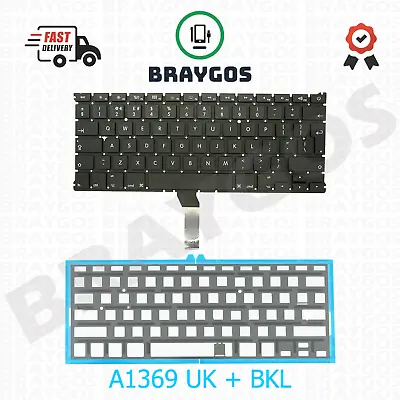 For Apple MacBook Air 13  A1369 A1466 UK Layout Laptop Keyboard With Backlight • $23.56