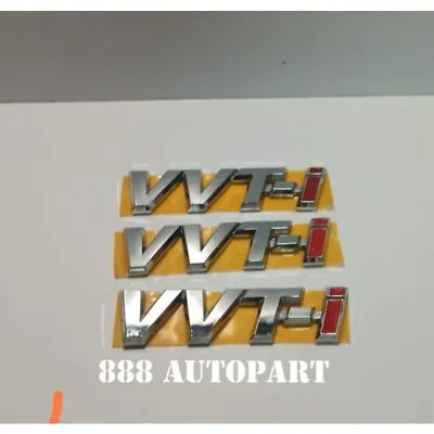 Universal Toyota VVT-i VVTI Logo Emblem For JDM Off Road Sedan Truck Wagon • $13.20