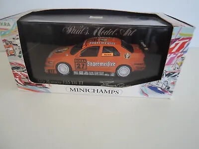 ALFA ROMEO 155 V6 TI DTM 94 RACE CAR Minichamps 1/43 JAGERMEISTER M. Bartels • $25