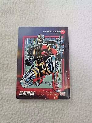 Marvel Super Heroes 1992 Impel Trading Card # 45 Deathlok  • $0.99