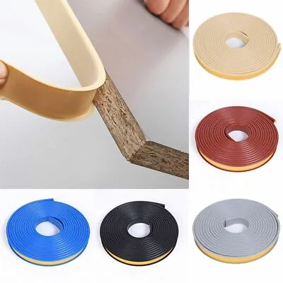 Self-adhesive U-shaped Edge Strip Banding Tape Wood Furniture Protector Cover- • £4.56