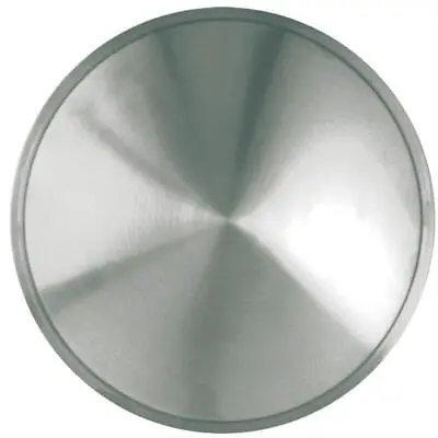 One 14  Racing Disc Full Moon Hot Rod Spun Stainless Hubcap / Wheel Cover # Rd14 • $35.99