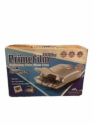 Pacific Image PrimeFilm 1800u 35mm Film Scanner For PC And Mac NOS • $29.95